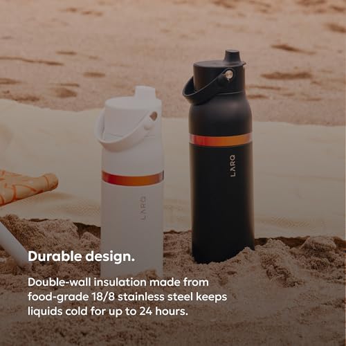 Swig Top Insulated Stainless Steel Water Bottle with Straw and Handle