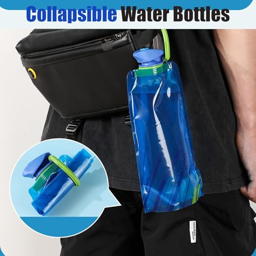 Collapsible Water Bottles for Travel (24 Count)