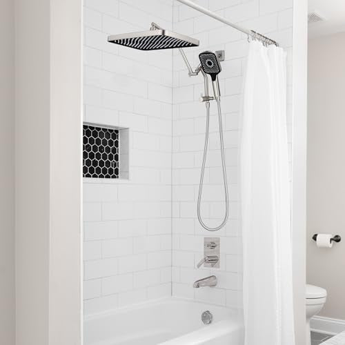 13 Inch Rain Shower Head with Handheld Combo