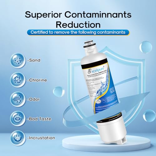 BORPLFTR50 Refrigerator Water Filter Replacement for Bosch Ultra Clarity Pro 11032531 (2 Count)
