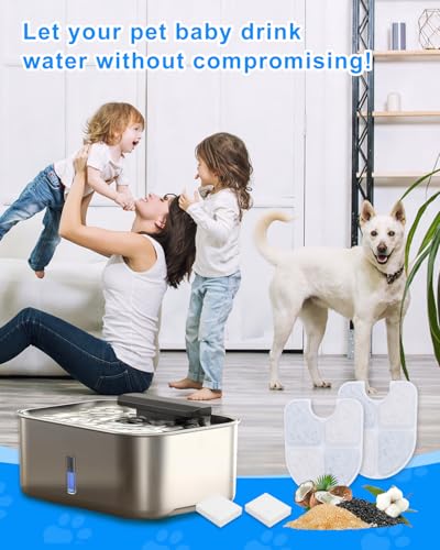 12+12 Pack Filters Compatible with FEELNEEDY 3 Gal (24 Count)