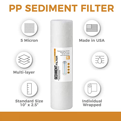 F3US Standard Reverse Osmosis RO Systems 6 (6 Count)