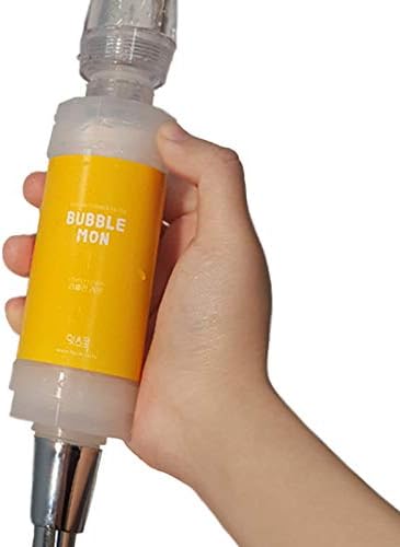 BUBBLEMON [Suitable for any shower head] Vitamin C Shower Filter,Hard Water Softener,Chlorine Free,Skin Moisturizing,AromaTherapy,Easy Installation,Brighter Skin & Hair, Made in Korea