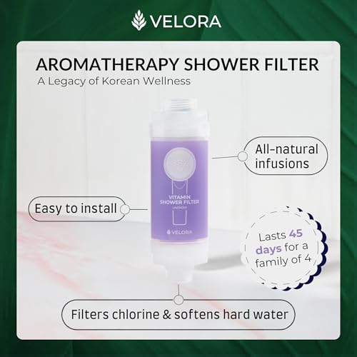 Vitamin C Shower Filter and Water Softener for Hard Water