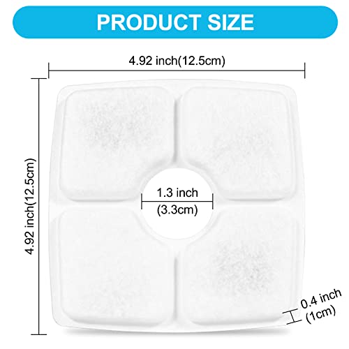 Cat Fountain Filter Replacement (8 Count)
