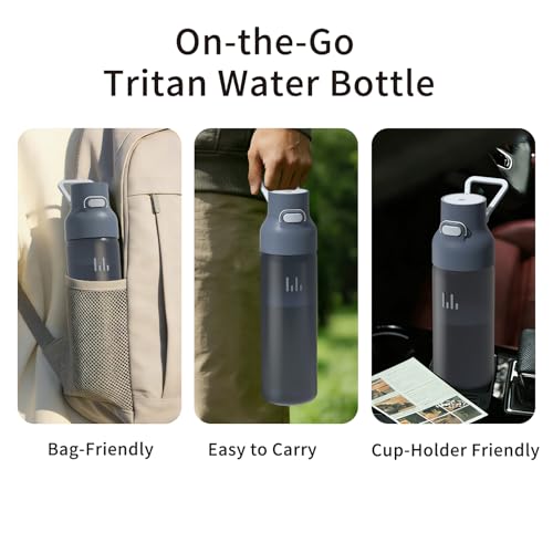 26oz Clear Water Bottle