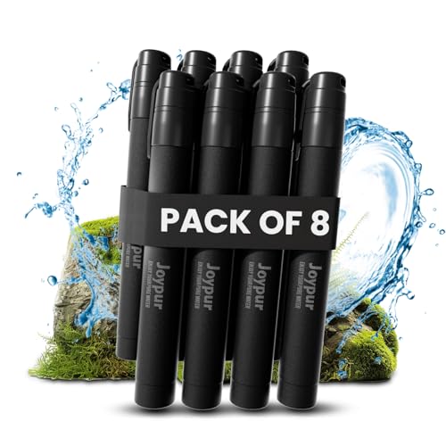 Portable Water Filter Straw for Backpacking (8 Count)