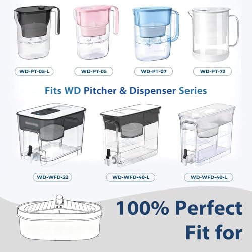 3 Pcs Water Filter Replacement for All Water (3 Count)