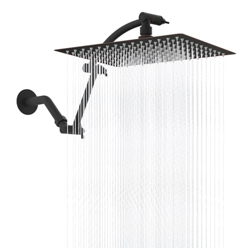 12'' Rain Shower Head with 16'' Extension Arm