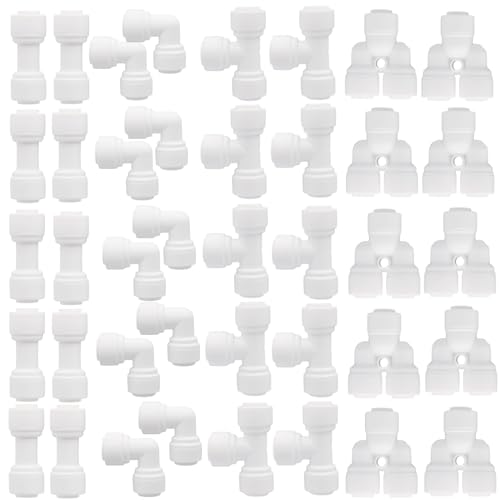 40 pcs Water Tube Fittings Kit (40 Count)