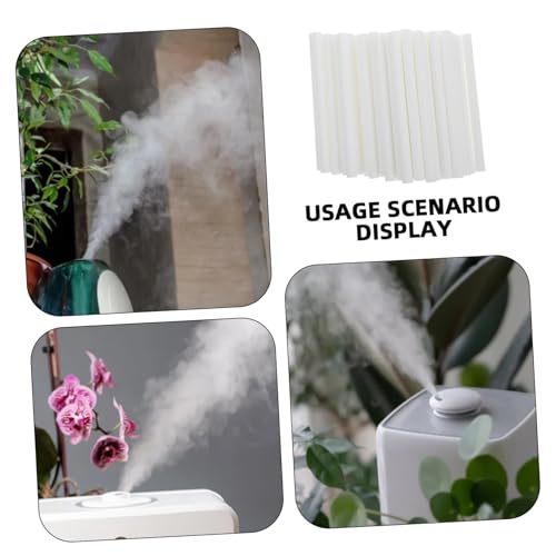 50pcs Absorbent Cotton Humidifier Sticks and Filter Cores for Car Aromatherapy Essential Oil Diffusion Humidifier Replacement for Custom