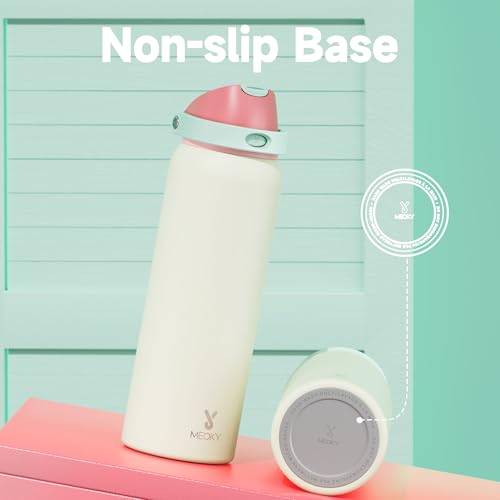 40 oz Insulated Water Bottle with Straw
