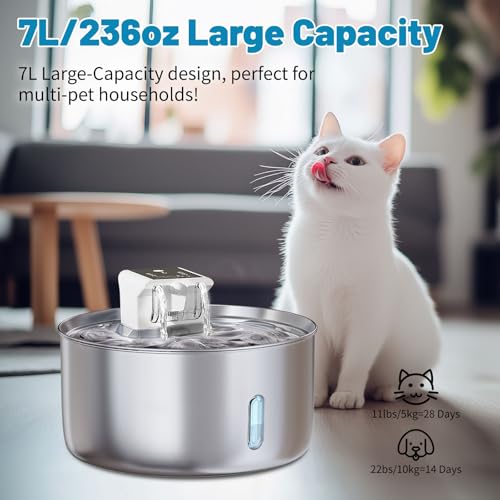 Wireless Dog Water Fountain (230 Ounce)
