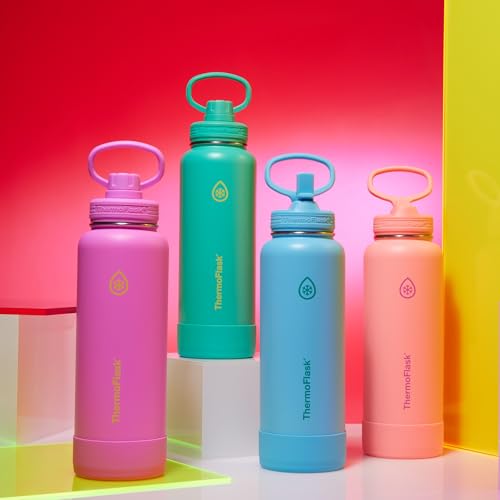 Insulated Water Bottle with Spout Lid