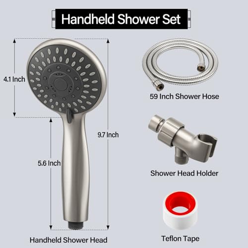 Handheld Shower Head High Pressure 5