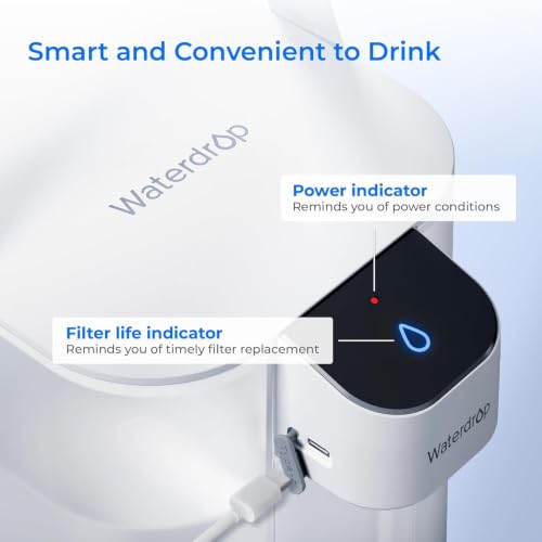 ED01W Electric Water Filter Pitcher with 2 Filters