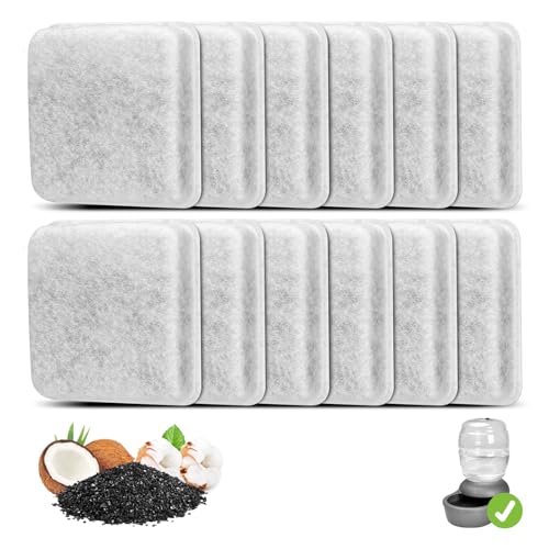 12 Pack Charcoal Replacement Filters for 0.5
