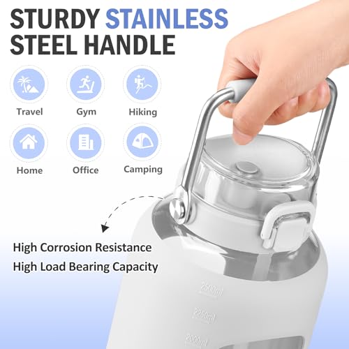84oz Glass Water Bottle