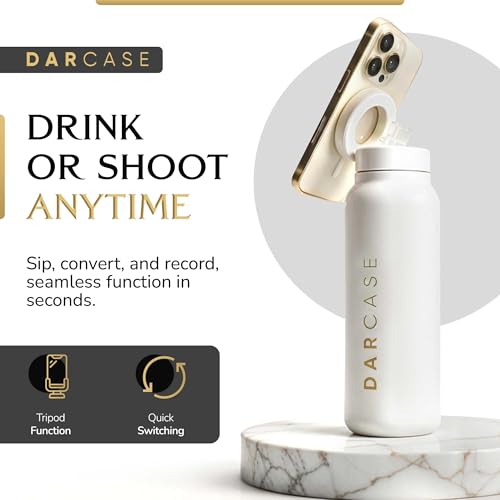 Aqualux Magsafe Tripod Water Bottle Phone Holder