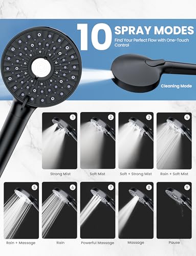Filtered Shower Head Handheld Mother