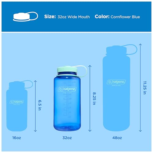 32 oz Wide Mouth Water Bottle
