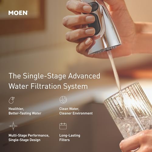 Black Single Stage Under Sink Advanced Water Filtration System