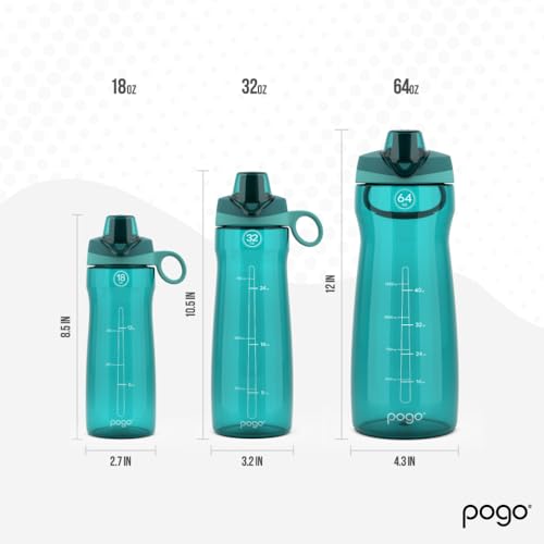 BPA Free Tritan Plastic Water Bottle with Chug Lid