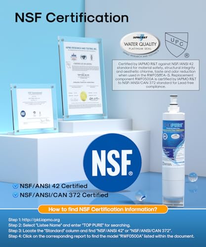 4396508 Replacement for EveryDrop EDR5RXD1 Water Filter (2 Count)