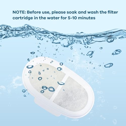 3Pcs Cat Water Fountain Filter Compatible with 67oz