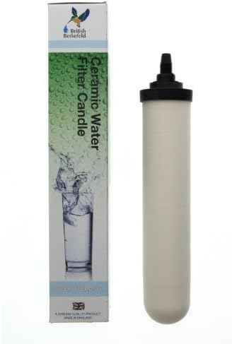 British Berkefeld® Gravity Water Filter with four 7" Super Sterasyl™ Ceramic Water Filter Elements