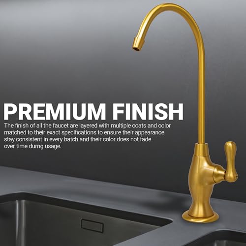 Non-Air-Gap RO Faucet, Classic Bronze, Vase Style