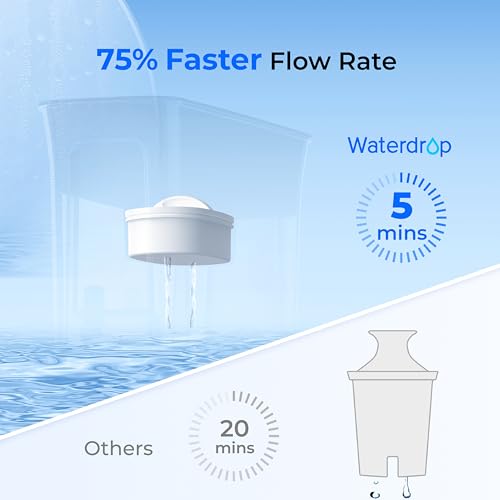 WFD-40L-L Water Filter Dispenser, 35-Cup Large Capacity, Black