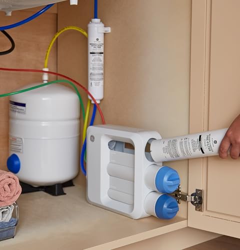 Pre & Post Filter Set Compatible with Select GE Under Sink Filtration Systems Including GXRQ18NBN