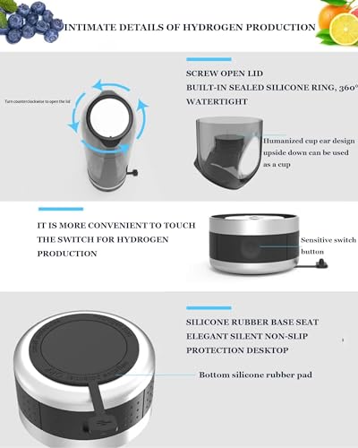 H2 Rich Hydrogen Water Bottle