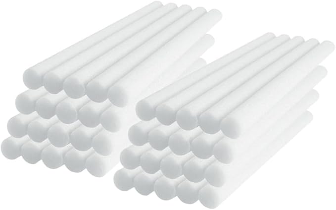 PRETYZOOM 100pcs Diffuser Sticks Replacement Humidifier Wands for Fragrance Diffusion Unique Design for Comfortable and Even Humidity Distribution Material - AquaVibe