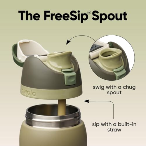 FreeSip Stainless Steel Water Bottle 32 oz Off Road