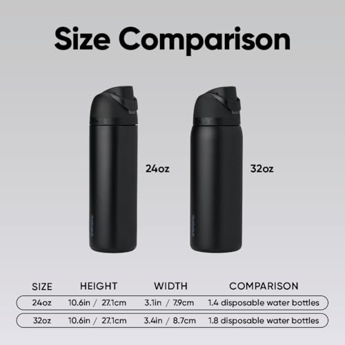 FreeSip Stainless Steel Water Bottle 32 oz Very