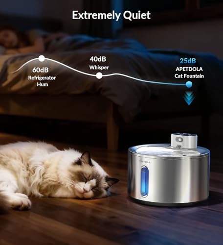 Cat Water Fountain Stainless Steel (4 Fl Oz)