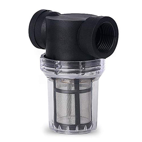 1Pcs Garden Pond 1 inch Inline Mesh Strainer Water Pump Filter Irrigation High Flow Pipeline Filter Garden Interface Strainer