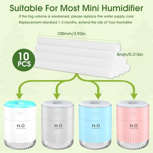 10 Pieces Humidifier Sticks Filter (10 Count)