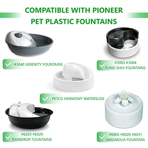 12 Pack Pet Fountain Replacement Carbon Filters (12 Count)