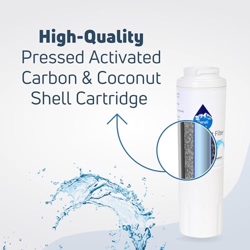 2 Pack Replacement for KitchenAid KFCS22EVMS3 Refrigerator Water Filter (2 Count)