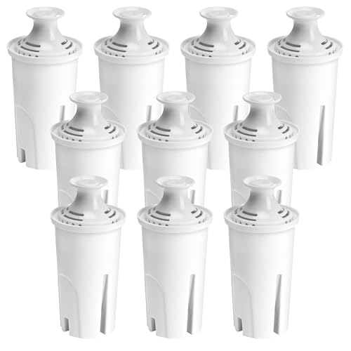 10 Pack Water Filter Replacement for Brita Pitcher Ultramax Metro Classic OB03 (10 Count)