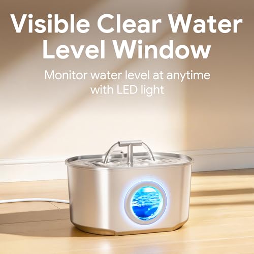 Cat Water Fountain Stainless Steel