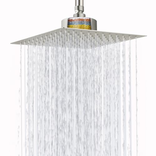 High Pressure Rain Shower Head with Filtered