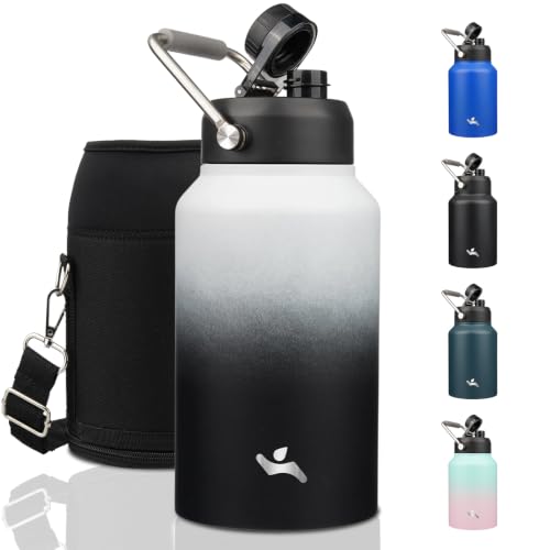 87 oz Insulated Stainless Steel Water Bottle Jug with Handle