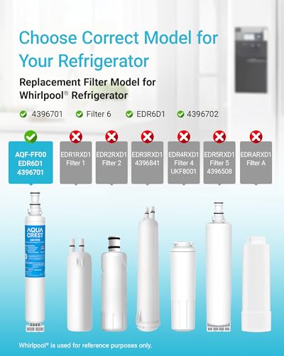 4396701 EDR6D1 Refrigerator Water Filter (3 Count)