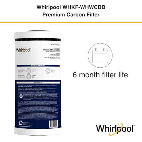 10" x 4.5" Premium CTO Carbon Water Filter WHKF