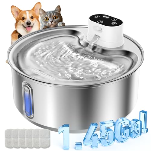 Stainless Steel Cat Water Fountain