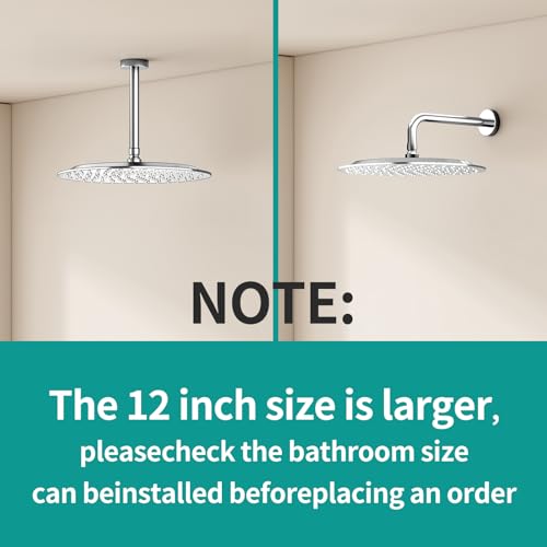 All Metal Rain Shower Head